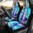 Blue Hatsune Miku Anime Car Seat Covers