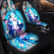 Blue Hatsune Miku Anime Car Seat Covers