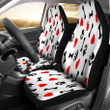 Dogs Love Pattern Car Seat Covers 191119 (Set Of 2) Dog Love Car Seat Covers