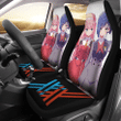 Zero Two And Ichigo Darling In The Franxx Anime Car Seat Covers