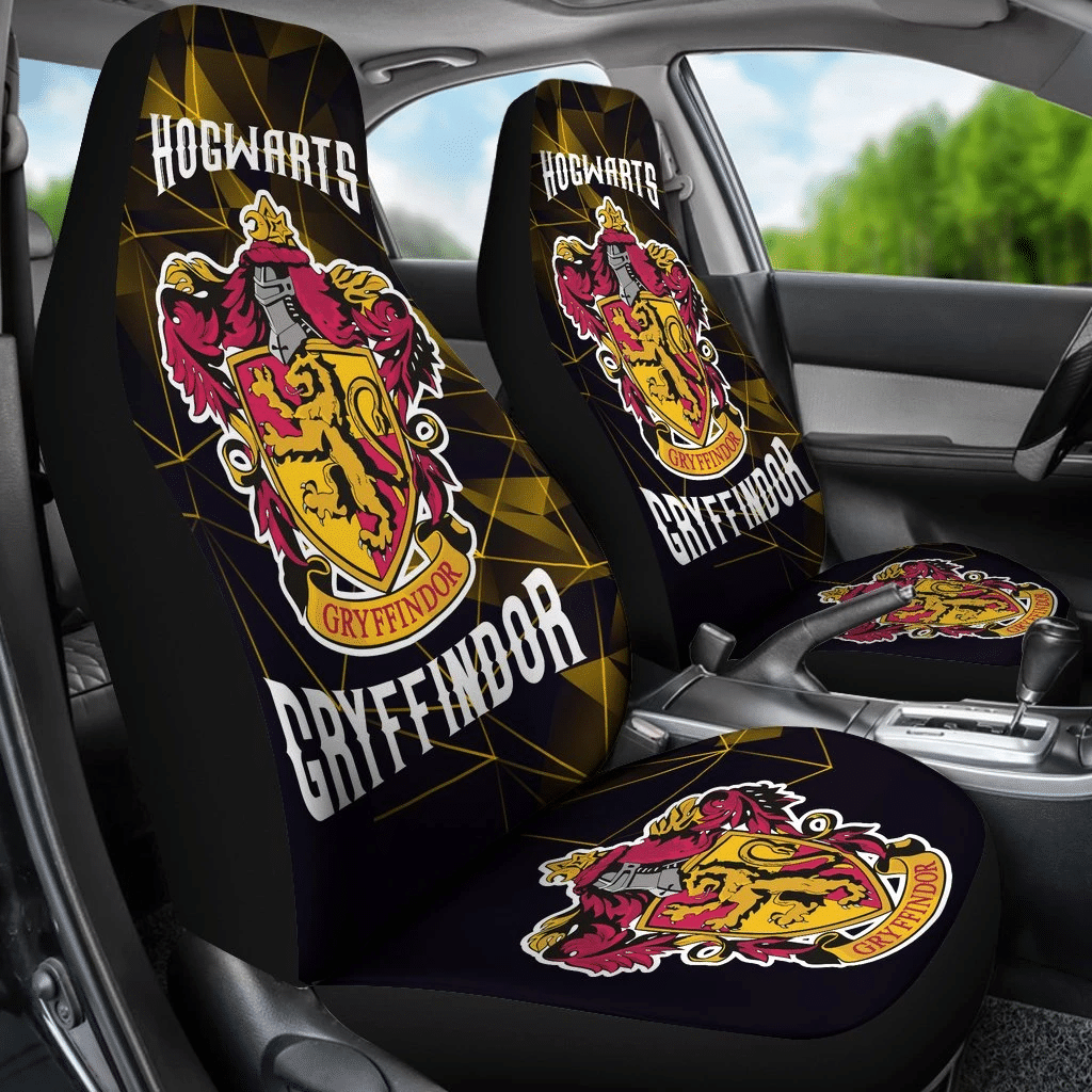 Movies Harry Potter Gryffindor Fan Gift Car Seat Covers H1225