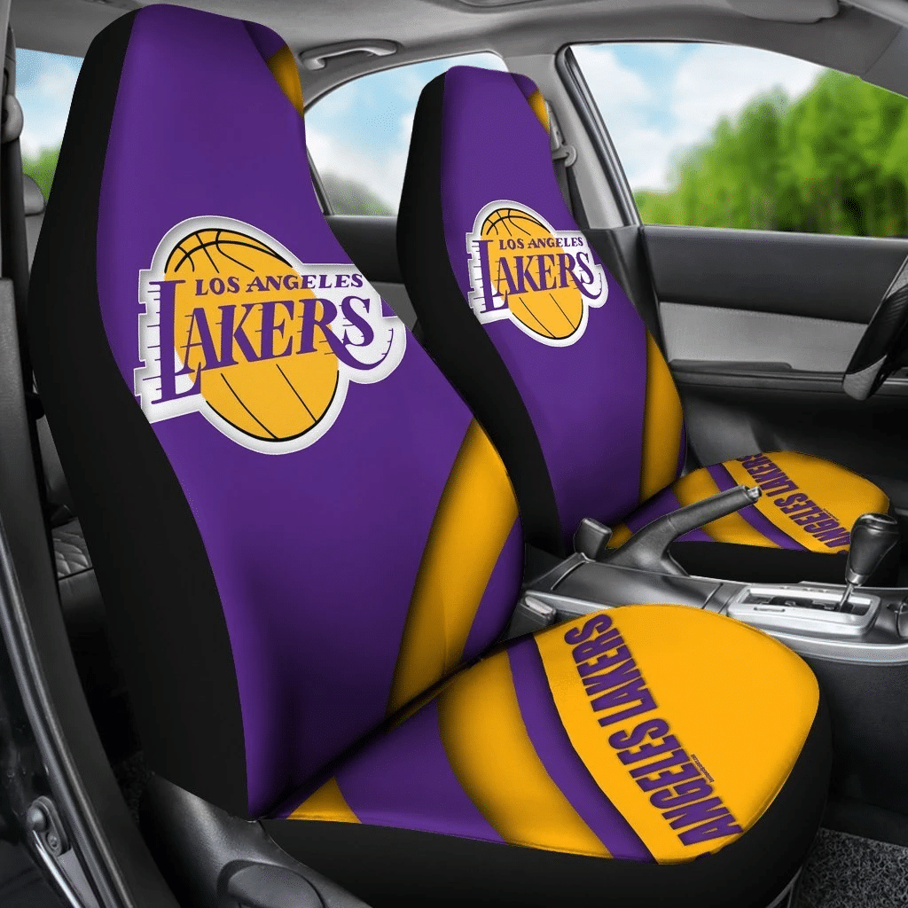 Lakers Logo Car Seat Covers 191202