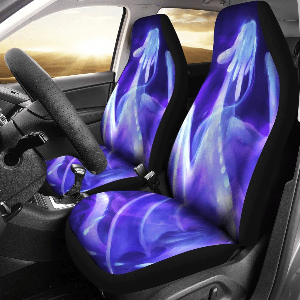 Light Fury Dragon Car Seat Covers