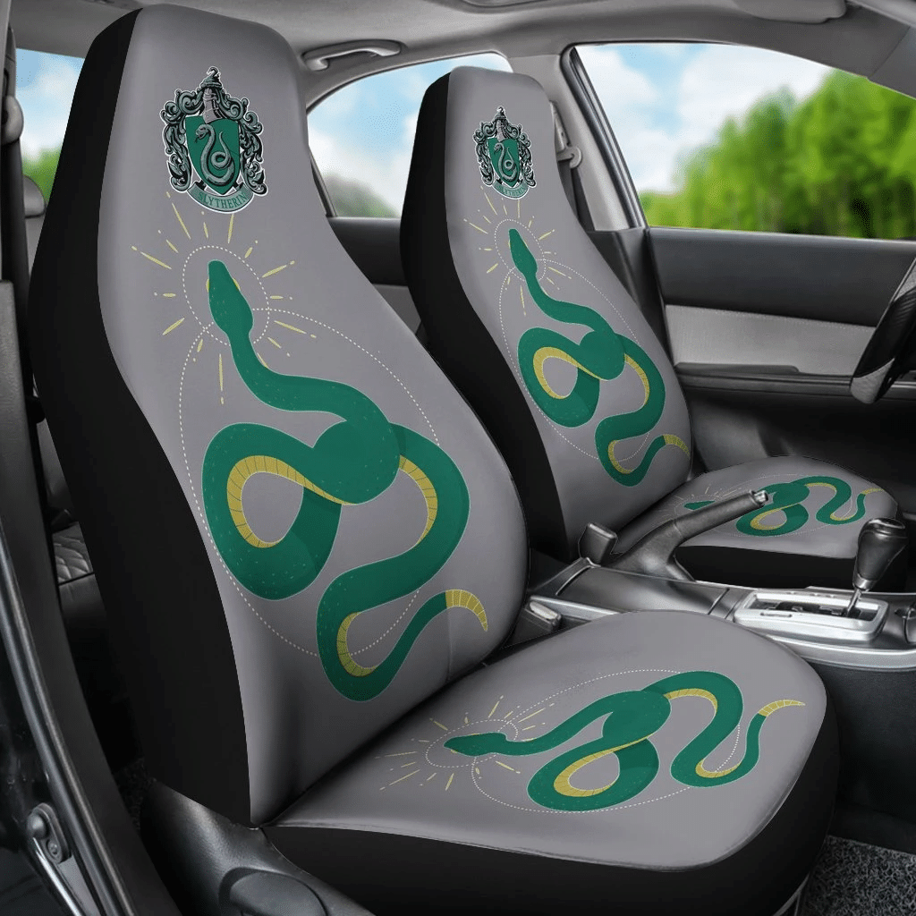 Harry Potter Car Seat Covers Slytherin Art 191212