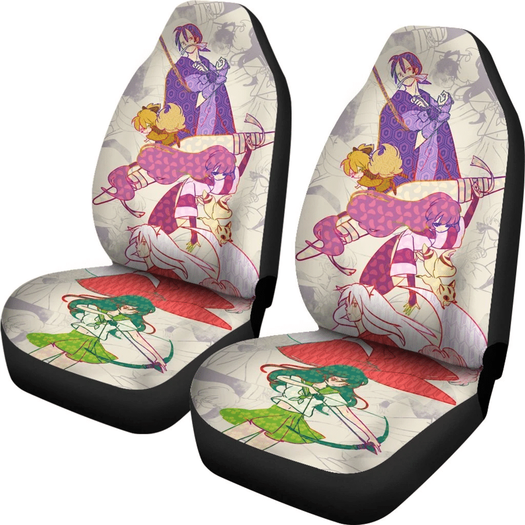 Inuyasha Anime Car Seat Covers 4