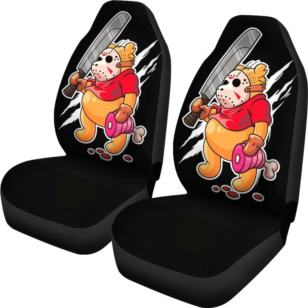 Jason Pooh Halloween Car Seat Covers