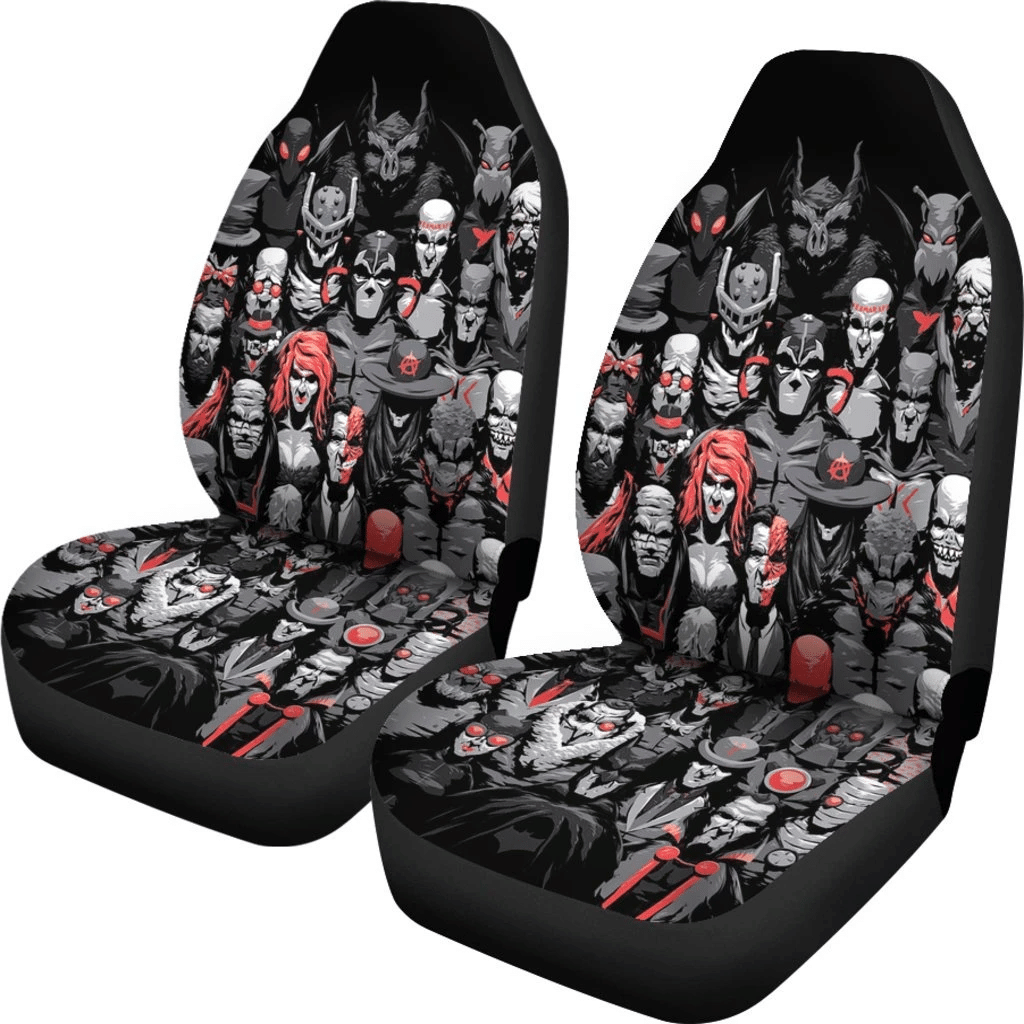 Batman Villains Dc Comics Car Seat Covers