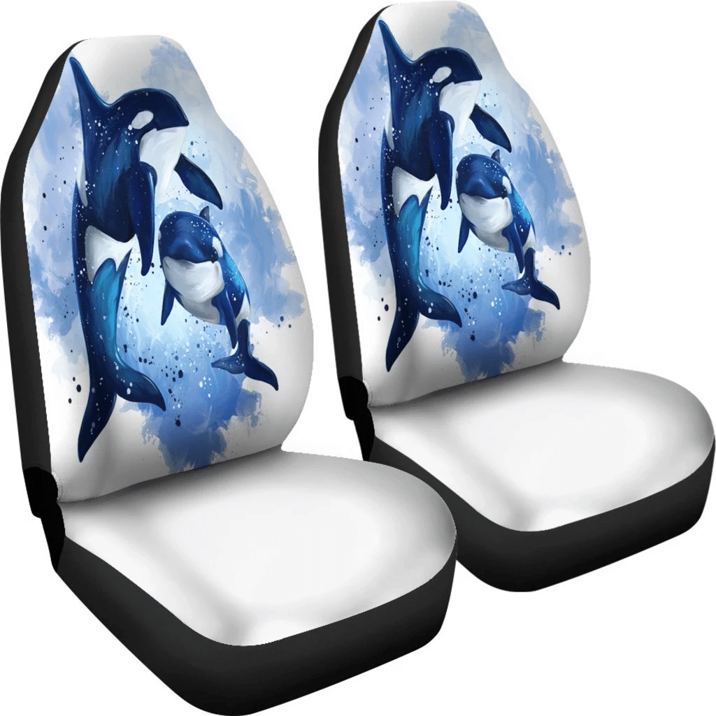 Killer Whale Animal Car Seat Covers