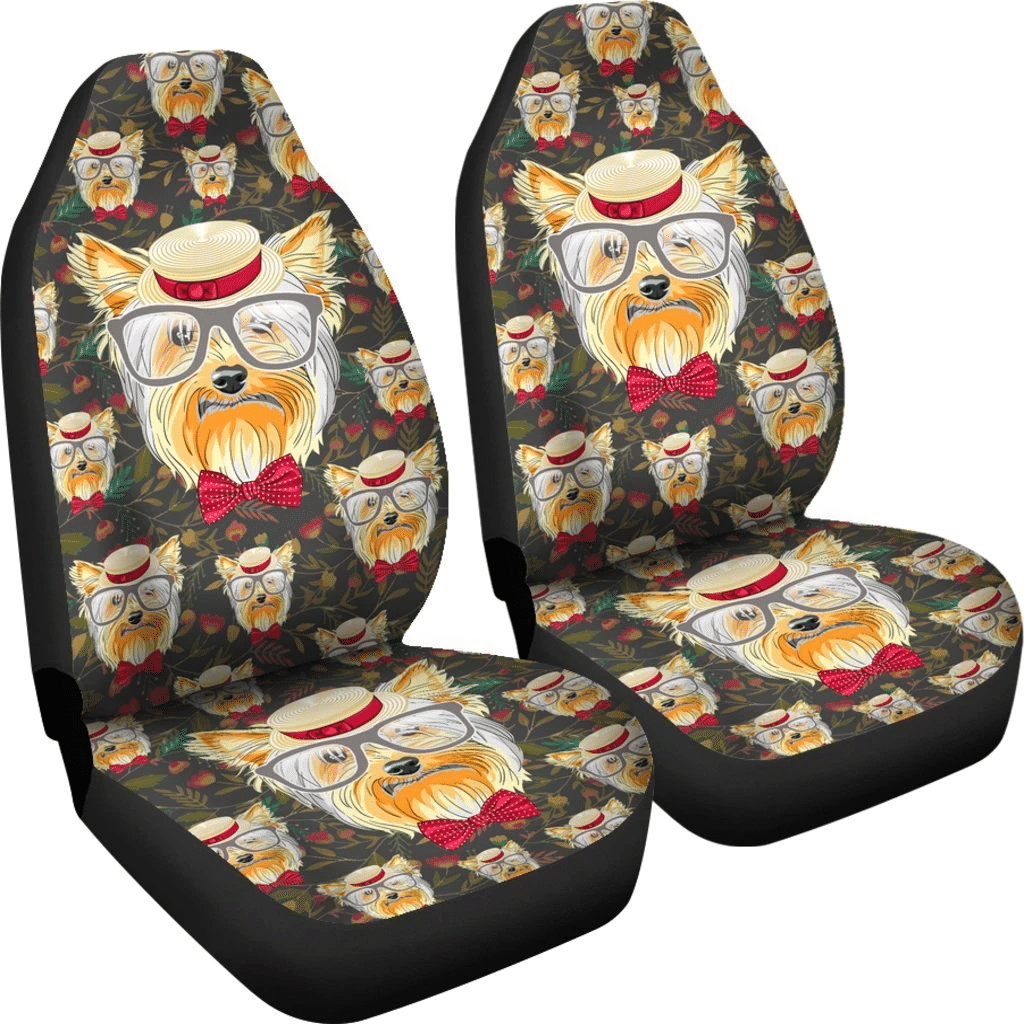 Yorkshire Terrier Dogs Art Car Seat Covers 191127