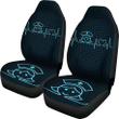Nurse Heart Beat Car Seat Cover 191119 (Set Of 2) Covers