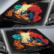 Goku Vs Superman Car Sun Shades Auto