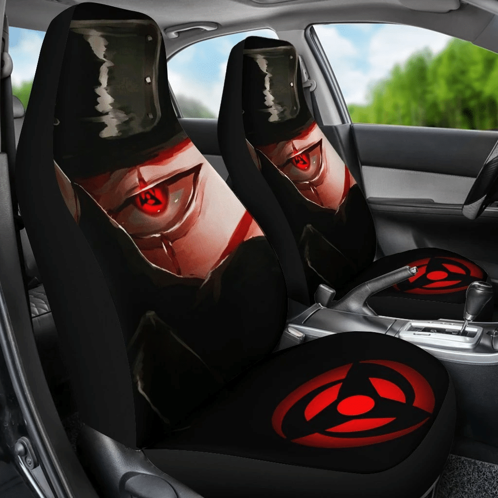 Kakashi Sharingan Naruto Anime Car Seat Covers