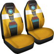 Borderlands Claptrap Yellow Theme Car Seat Cover 191119 (Set Of 2) Covers
