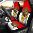 Pokemon Anime Car Seat Covers Dancing Pikachu Lying On Chair In Small Room Seat Covers