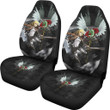 Attack On Titan Anime Car Seat Covers AOT Historia Fighting Artwork Wings Of Roses Seat Covers