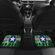 US Independence Day Proudly Served US Army Soldier Silhouette Car Floor Mats