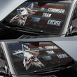 US Independence Day Eagle Emerging From Stars Be Stronger Than Excuse Car Sun Shade