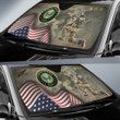 US Independence Day US Army Soldier In Battle Car Sun Shade
