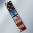 US Independence Day Funny Bald Eagle Face USA Star Flag  Car Sun Shade