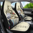 Naruto Anime Kakasi Hatake Chidori Power Black Painting Artwork Car Seat Covers