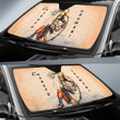 Naruto Anime Car Sunshade Naruto Rasengan Power Black Painting Artwork Car Sun Shade