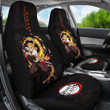 Kyojuro Rengoku Demon Slayer Car Seat Covers Anime Car Accessories Custom For Fans NA030701