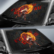 Kyojuro Rengoku Demon Slayer Car Sun Shade Anime Car Accessories Custom For Fans NA030802