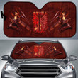 Eren Yeager Attack On Titan Car Sun Shade Anime Car Accessories Custom For Fans NA032402