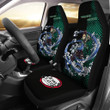 Tanjiro Kamado Demon Slayer Car Seat Covers Anime Car Accessories Custom For Fans AA22071804
