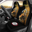 Zenitsu Agatsuma Demon Slayer Car Seat Covers Anime Car Accessories Custom For Fans AA22071803