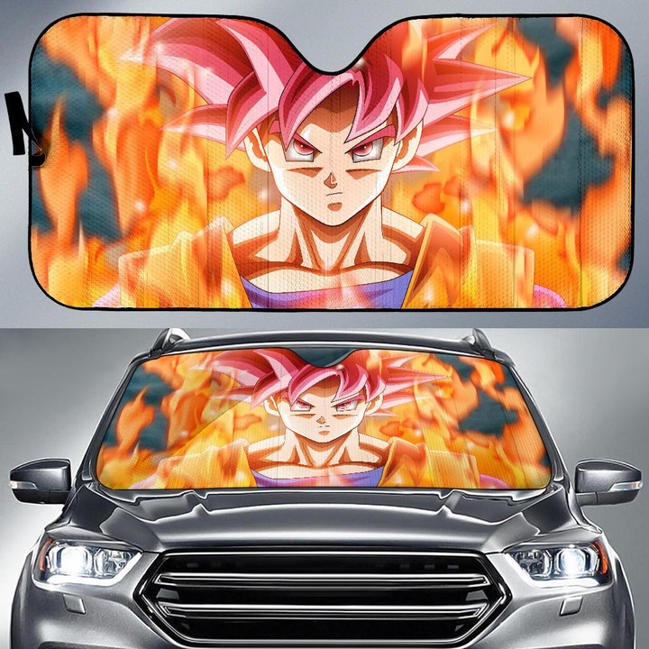 Goku Dragon Ball Super Car Sun Shade Anime Fan Gift T042120