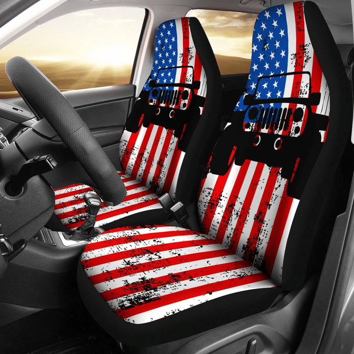 Jeep USA Car Seat Covers Amazing Gift Ideas T031320