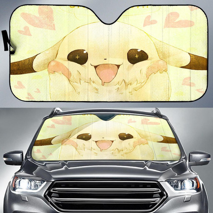 Pikachu Yummy Pokemon Car Sun Shades Auto