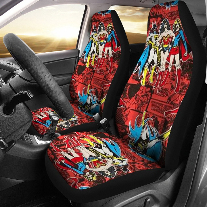 Car Seat Covers Wonder Woman K1222 Car Seat Covers