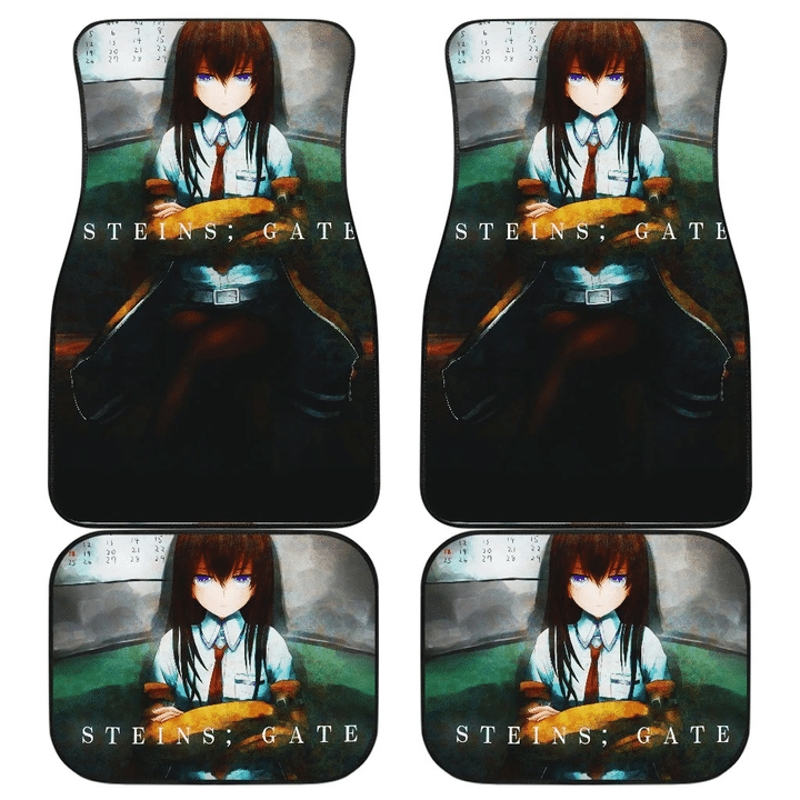 Steins Gate Girl Anime Car Floor Mats 191101