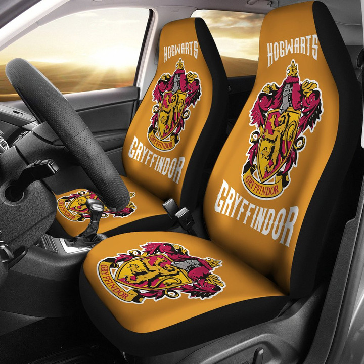 Harry Potter Movie Car Seat Covers Gryffindor Fan Gift H1224
