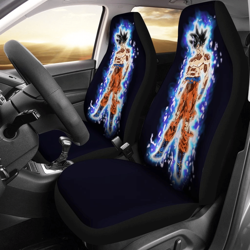Goku Ultra Instinct Dragon Ball Car Seat Covers 2