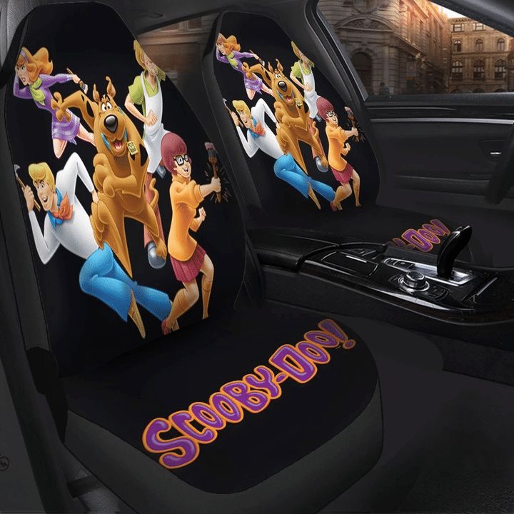 Schooby Doo Team Cartoon Car Seat Covers
