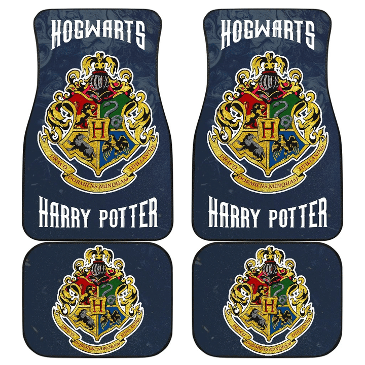 Hogwarts Car Floor Mats Harry Potter Movie Fan Gift H1224