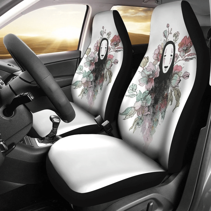 No Face Spirited Away Anime Car Seat Covers