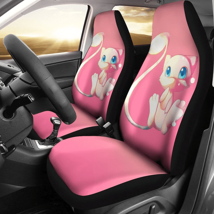Mew Cute Pokemon Car Seat Covers