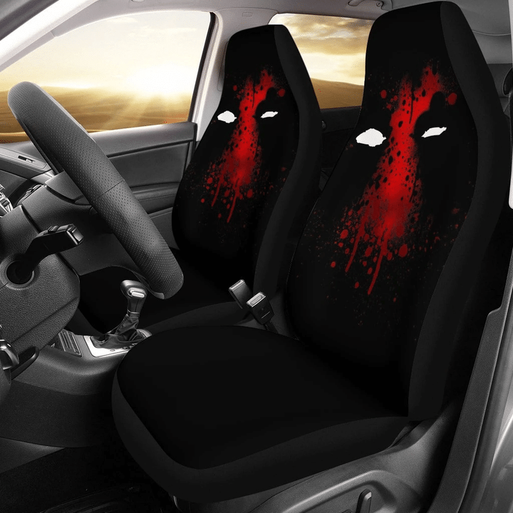 Deadpool Art Dark Blood Theme Car Seat Covers 191202
