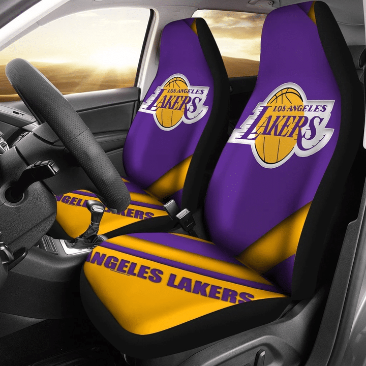 Lakers Logo Car Seat Covers 191202