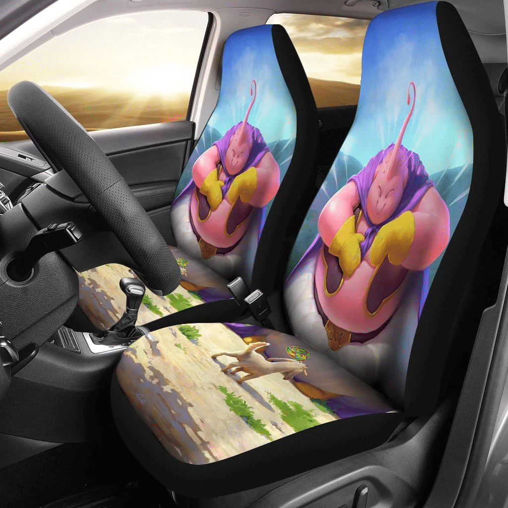 Fat Buu Dragon Ball Car Seat Covers 2