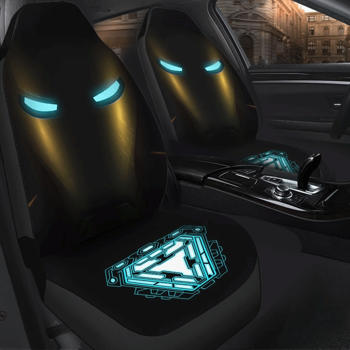Iron Man Neon Avengers Mavel Car Seat Covers