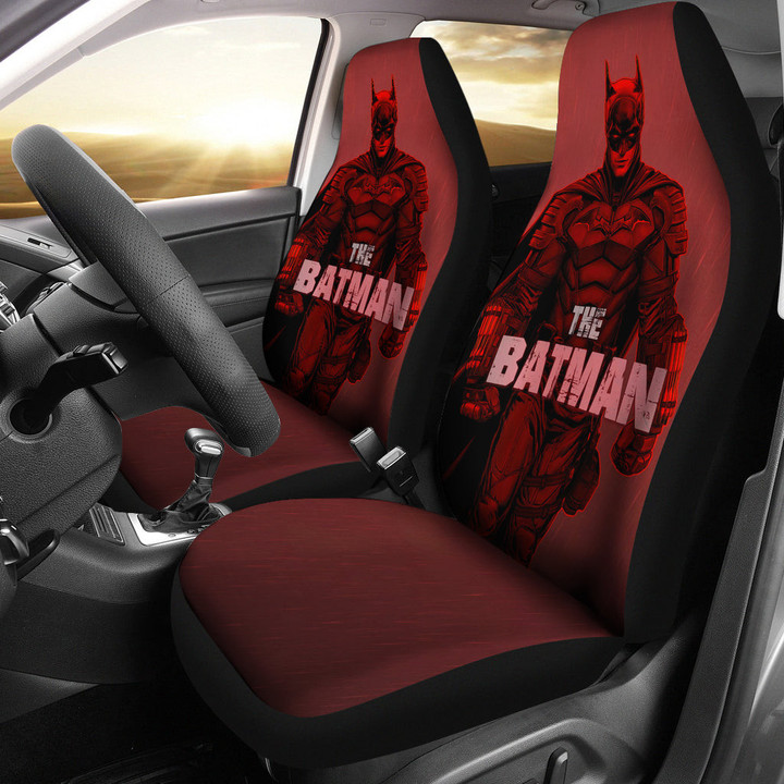 The Bat Man Car Seat Covers Movie Car Accessories Custom For Fans NT022504