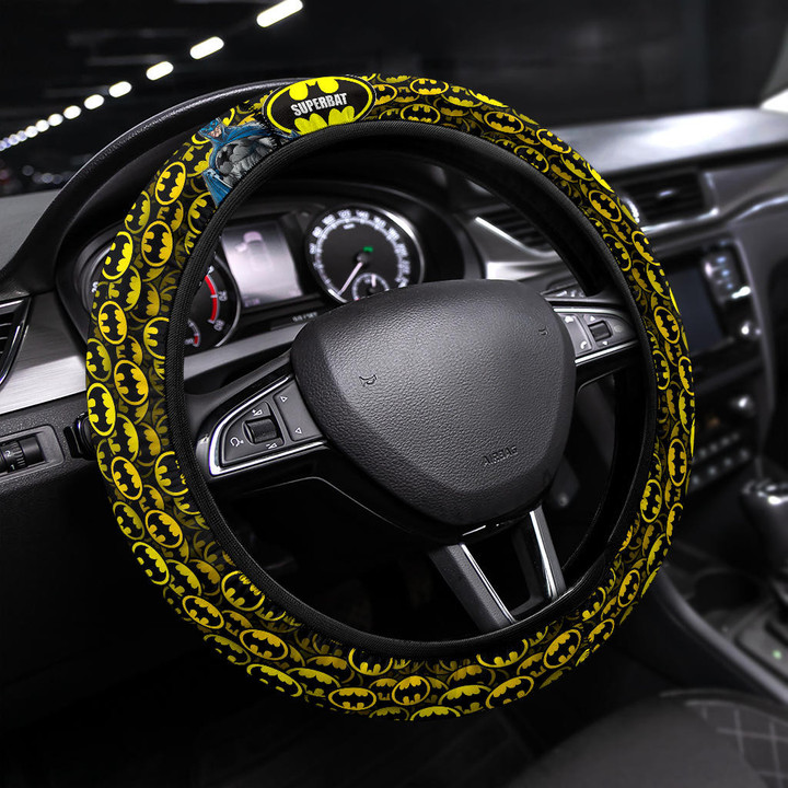 The Bat Man Steering Wheel Cover Movie Car Accessories Custom For Fans NT022504