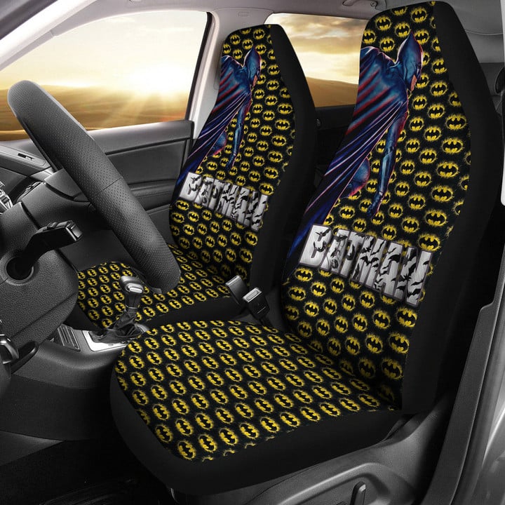 The Bat Man Car Seat Covers Movie Car Accessories Custom For Fans NT022501