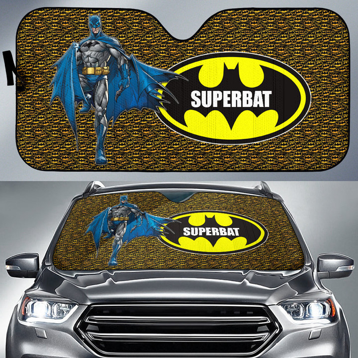The Bat Man Car Sun Shade Movie Car Accessories Custom For Fans NT022504