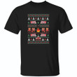 Firefighter Ugly Christmas T-Shirt Cute Christmas Gift Ideas For Fireman